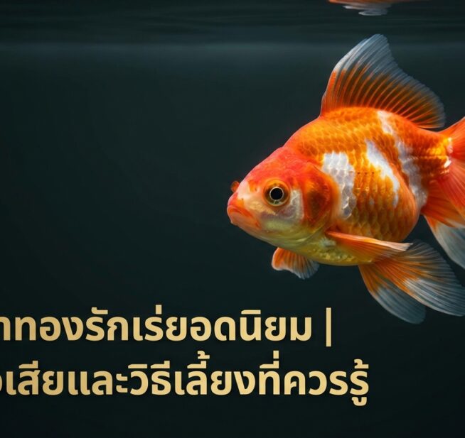 รีวิวสายพันธุ์ปลาทองรักเร่ยอดนิยมในไทย พร้อมข้อดีข้อเสียที่ควรรู้ก่อนเลี้ยง