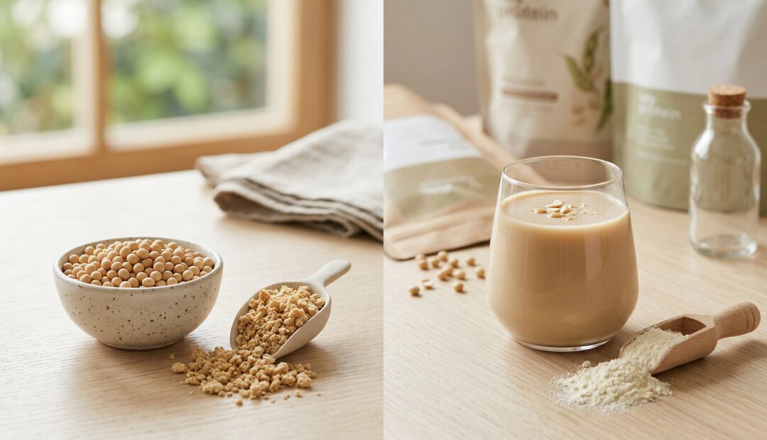 โปรตีนถั่วเหลืองกับ Soyโปรตีน: แตกต่างอย่างไร เลือกแบบไหนเหมาะกับคุณที่สุด