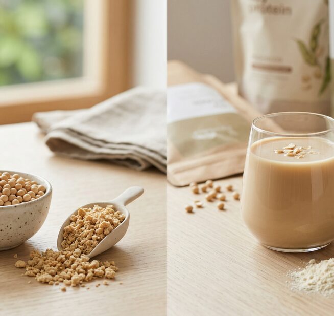 โปรตีนถั่วเหลืองกับ Soyโปรตีน: แตกต่างอย่างไร เลือกแบบไหนเหมาะกับคุณที่สุด